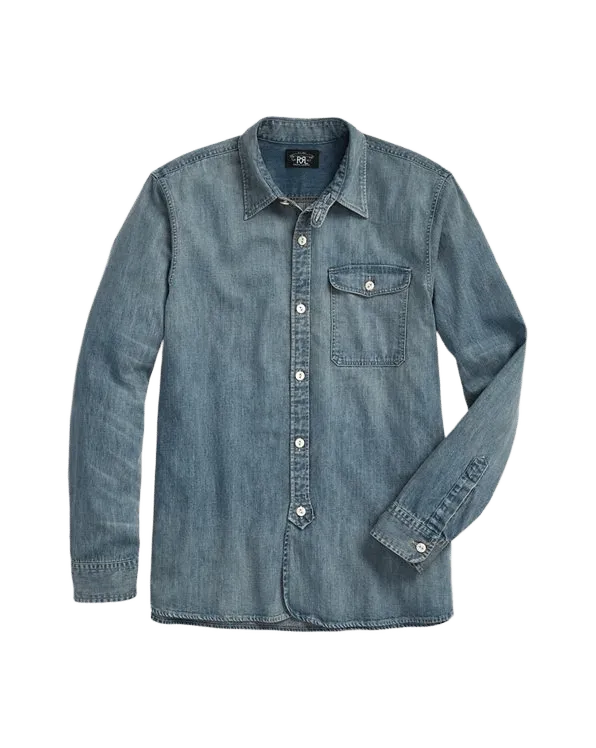 Cotton Denim Workshirt