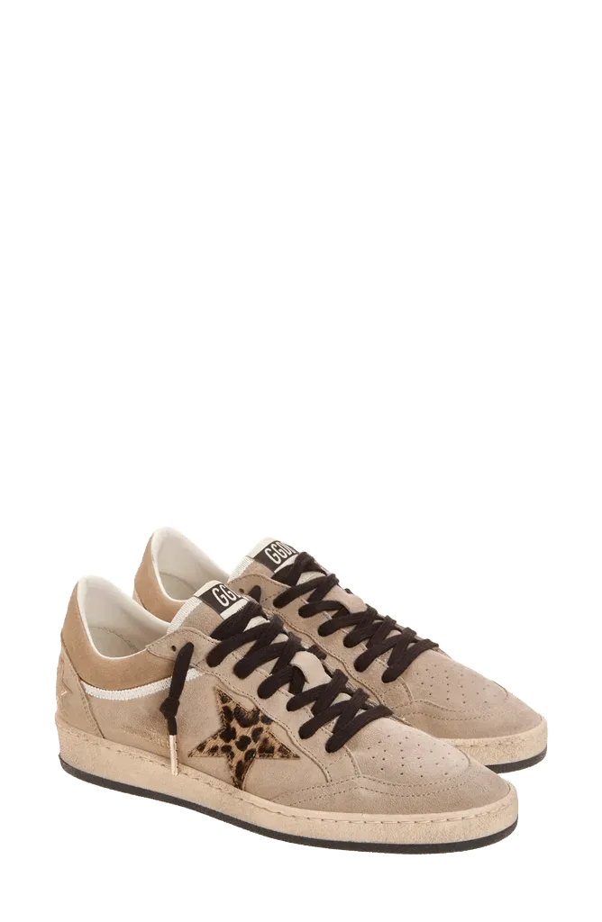 Ball Star Genuine Calf Hair Appliqué Sneaker (Nordstrom Exclusive)