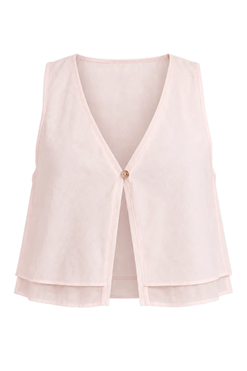 Island Play Top in Shell