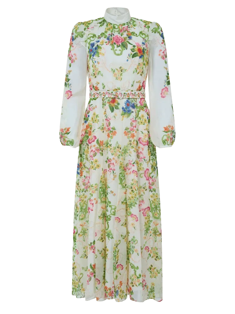 Jacqui B Dress in Nerine Ivory