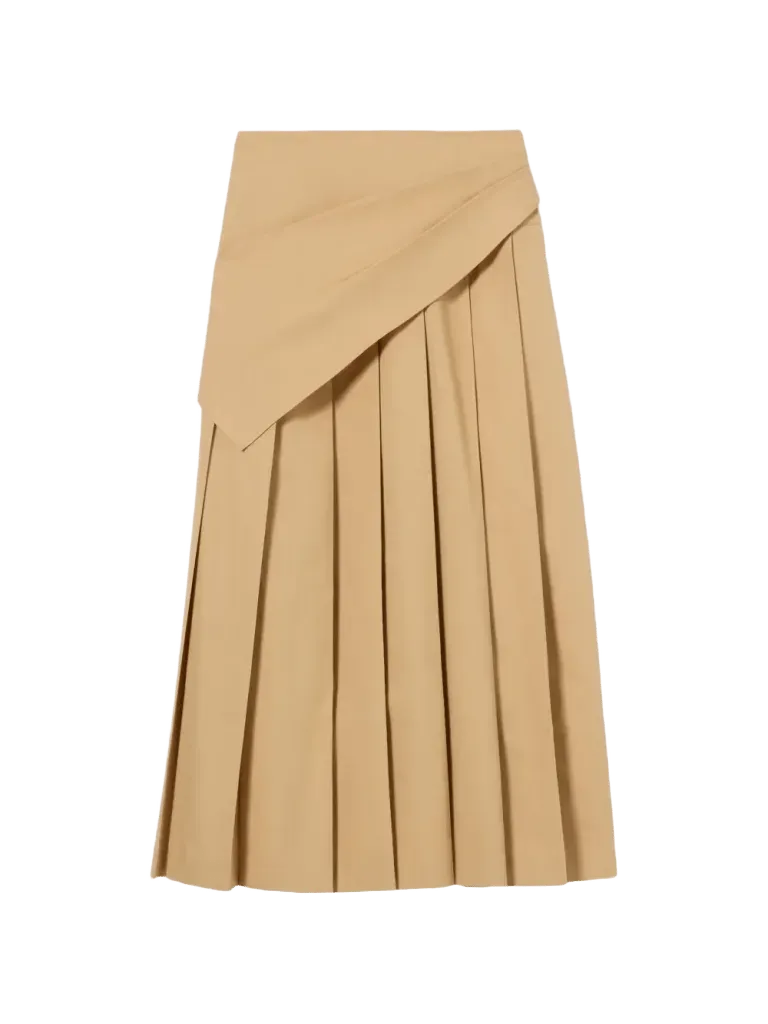 Claudie Pierlot pleated midi skirt
