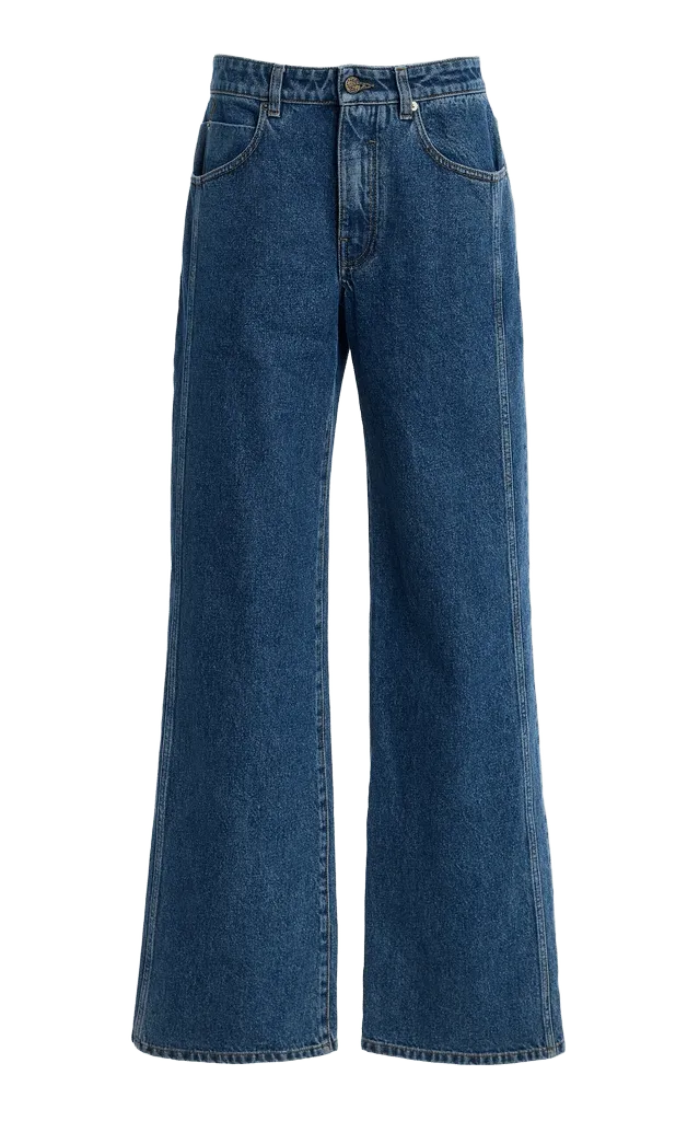 Straight Denim Pants