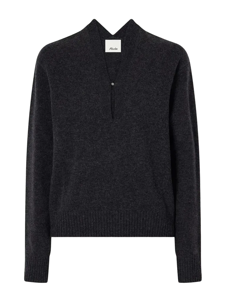 Wool and cashmere-blend sweater