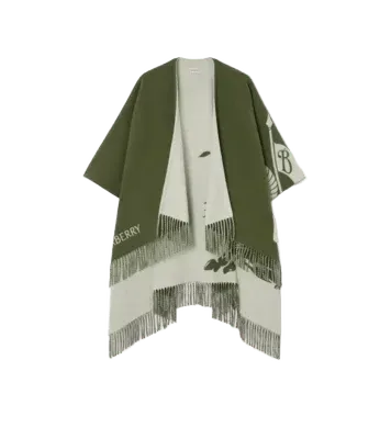 Knight Wool Cashmere Cape