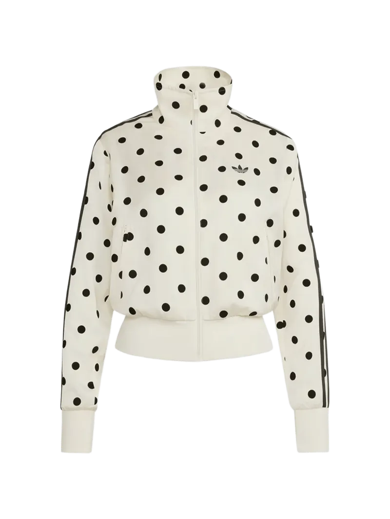 polka-dot track jacket