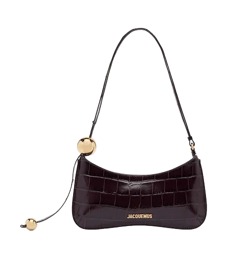 Bisou Perle Small leather shoulder bag