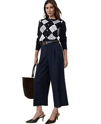 The Belted Culotte Pant