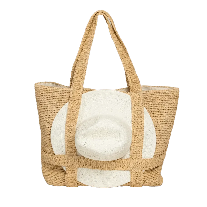 The Original Straw Traveler Bag