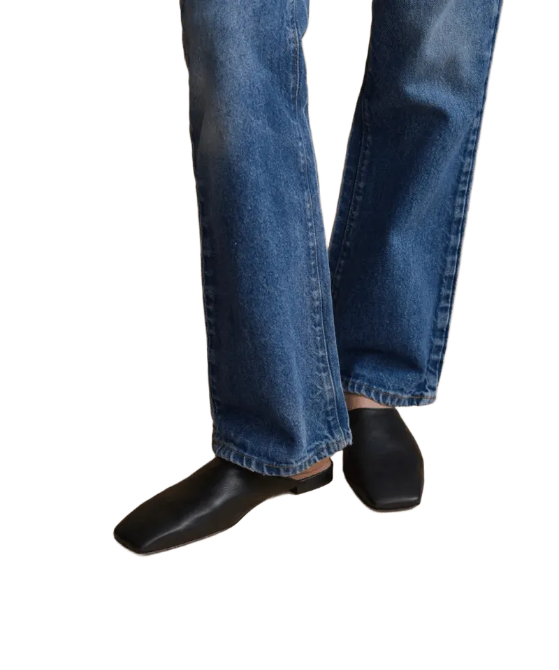 Leather Miller Mule