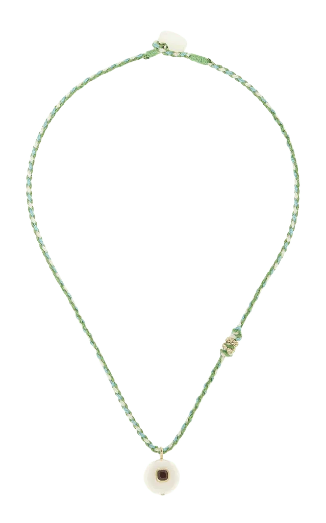 Eddie 9K Gold Multi-Stone Necklace