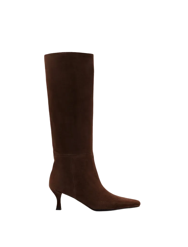 Trap Boots in Kidsuede - Chocolate