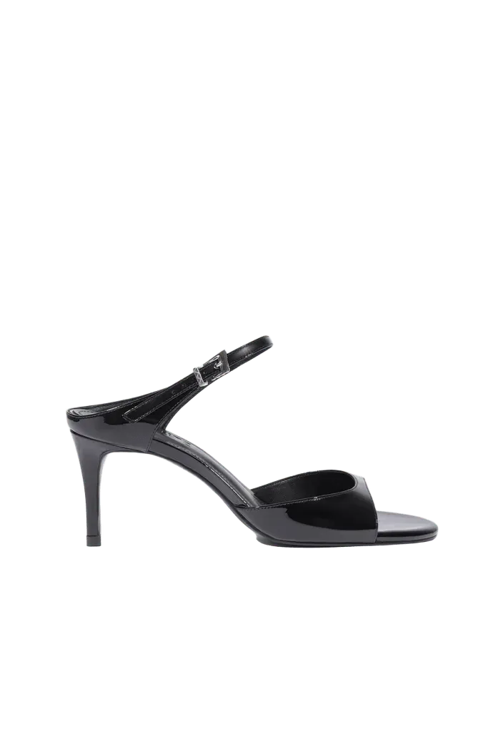 Lyra Mid Patent Leather Sandal