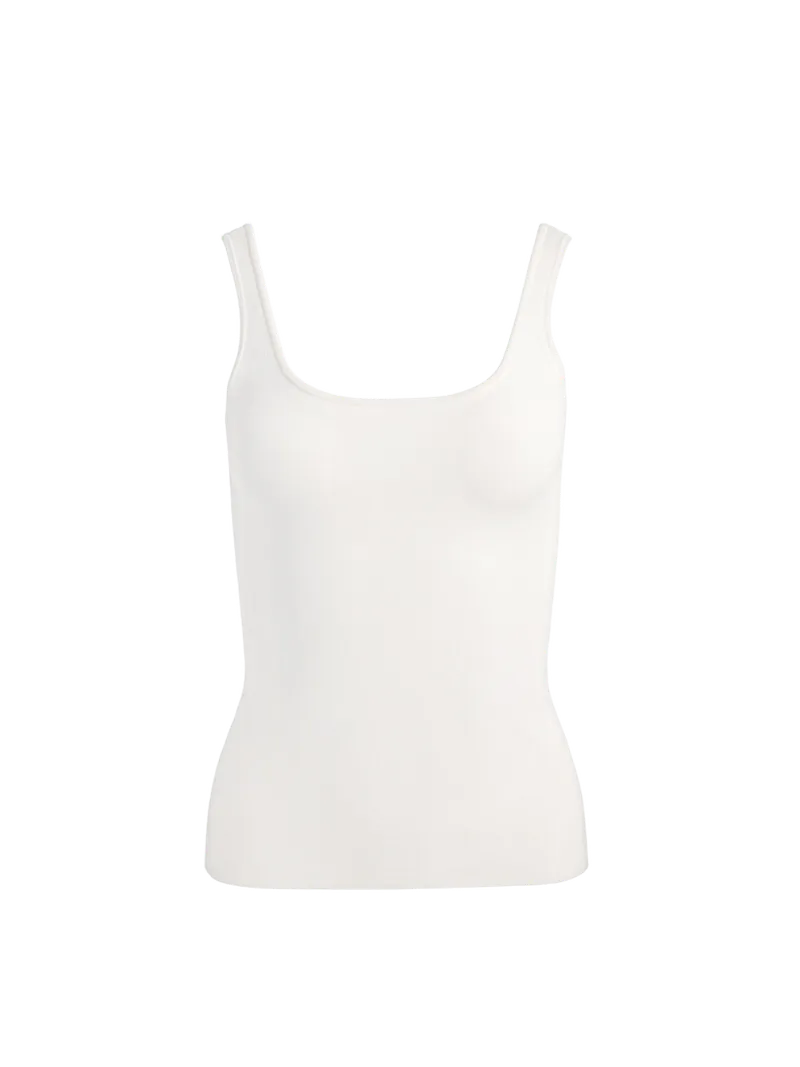 DARYN SCULPTING TANK - SOFT WHITE