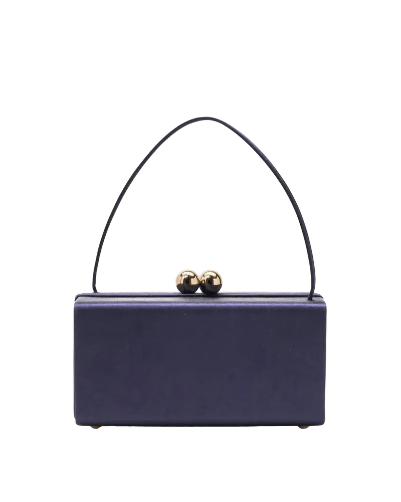 Mimi Satin Top Handle Bag