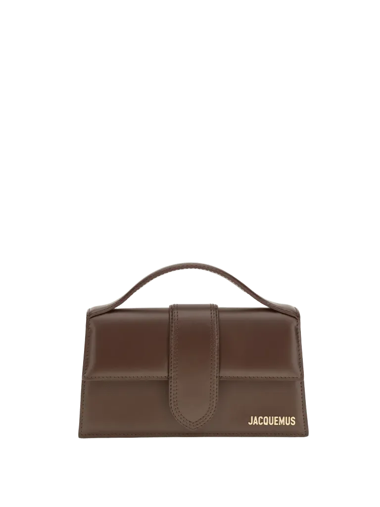 Jacquemus Le Grand Bambino Top Handle Bag — Brown