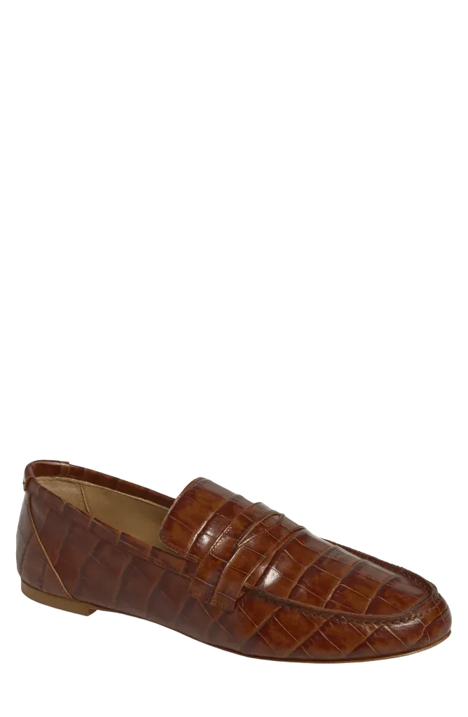 The Croc Embossed Penny Loafer