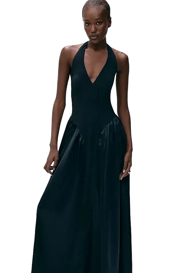 Hutch Alara Halter Maxi Dress