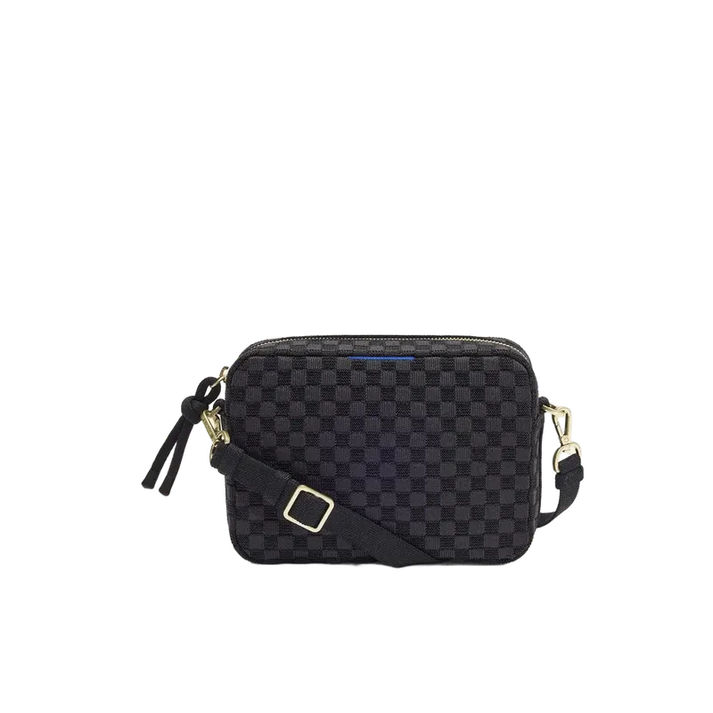 The Crossbody Camera Bag - Black Sand