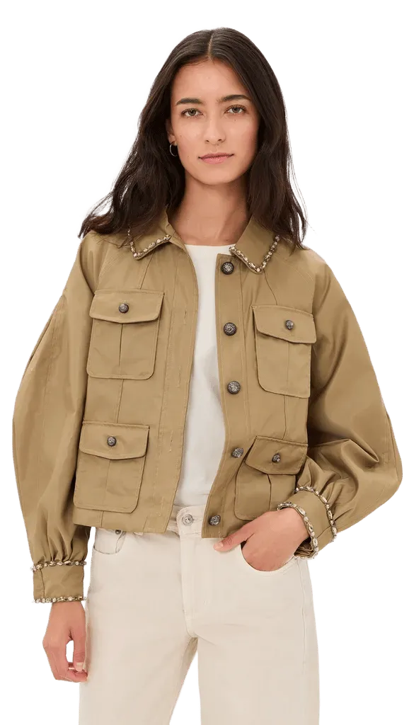 Rhinestone Chain Adami Jacket