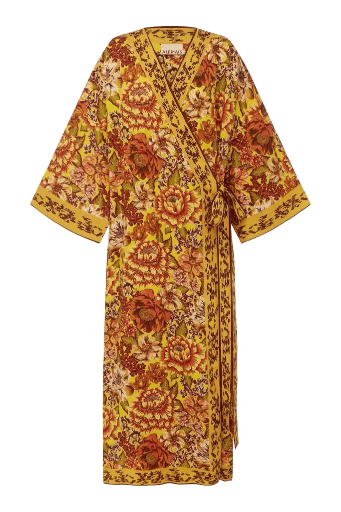 Heatwave Wrap Midi Dress