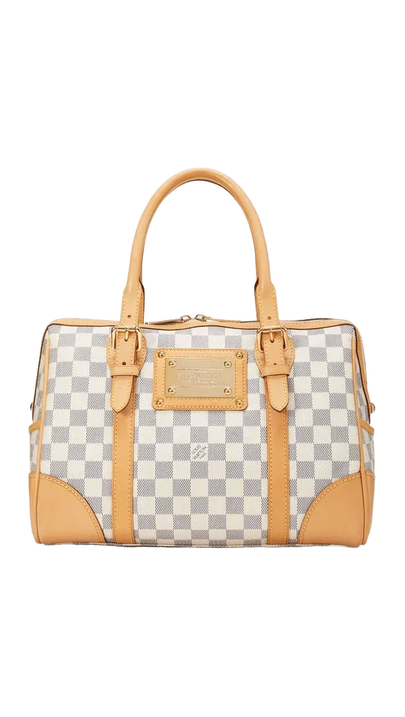 Louis Vuitton Damier Azur Berkeley Handbag