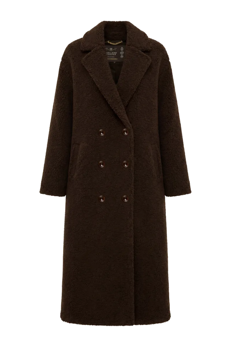 Teddy Longline Overcoat