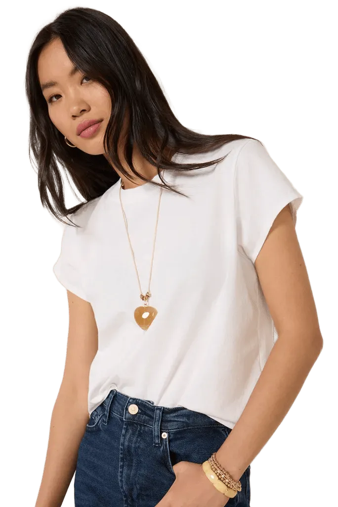 Solene Boxy High Crew Tee