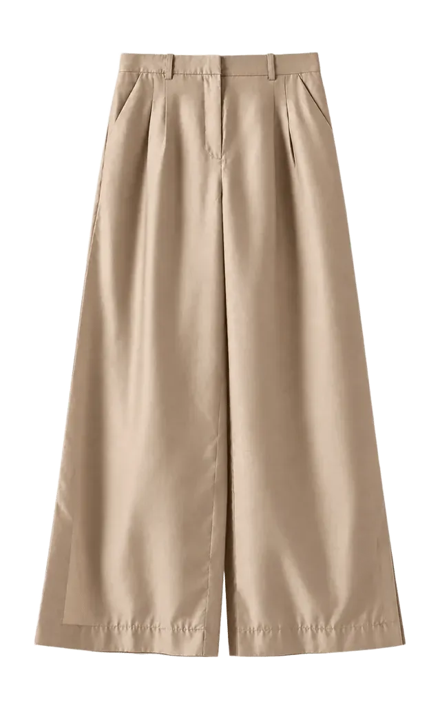 Eleanor Wool-Blend Pants