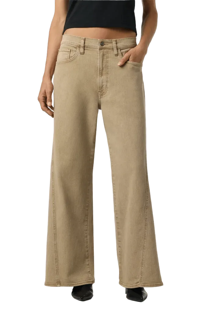 Jolene Wide Leg Forward Seam Jeans