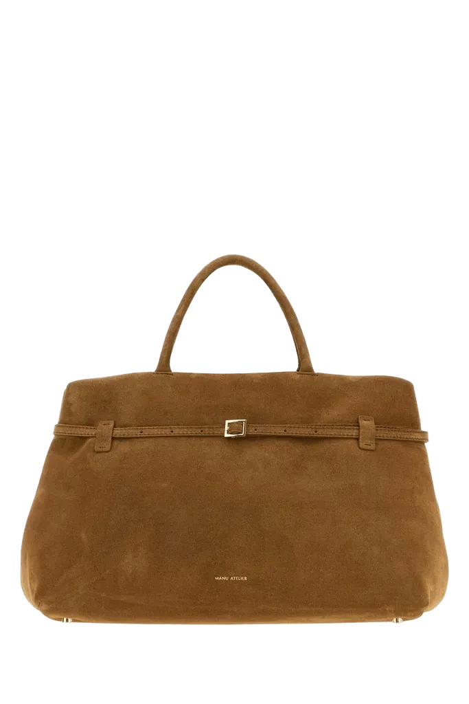 Manu Atelier Cambon Shoulder Bag — Brown
