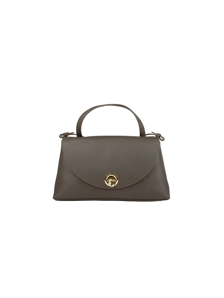 Coccinelle Top Handle Bag — Gray