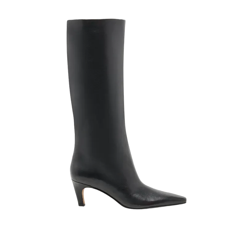 JAZMIN BOOTS BLACK LEATHER