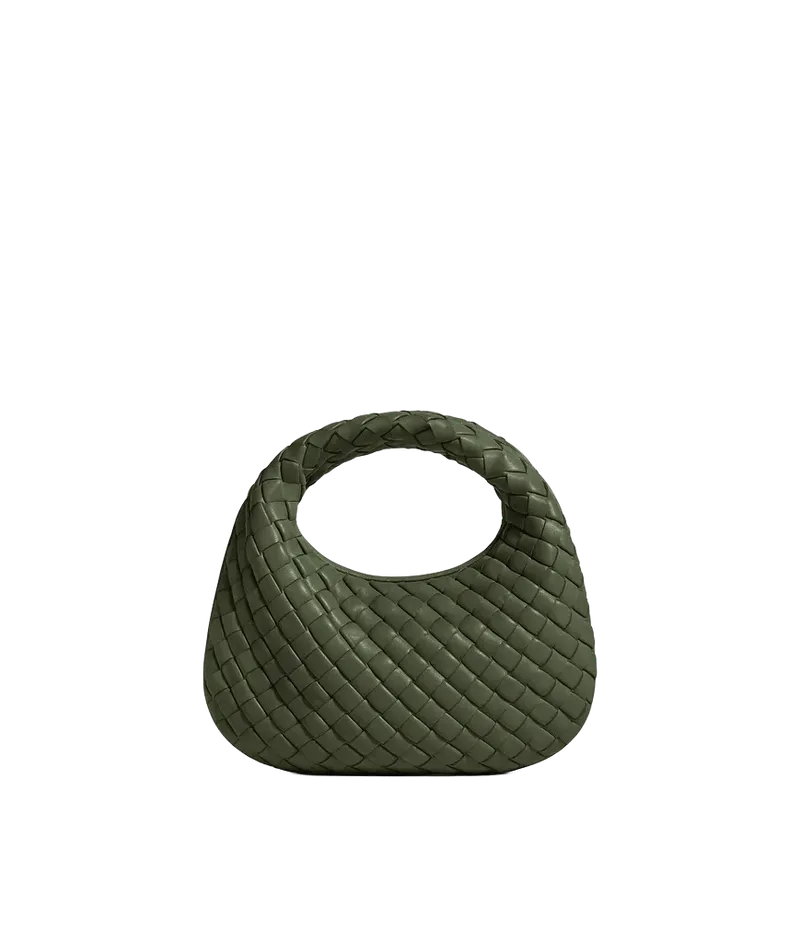 Women's Baby Veneta in Green tweed