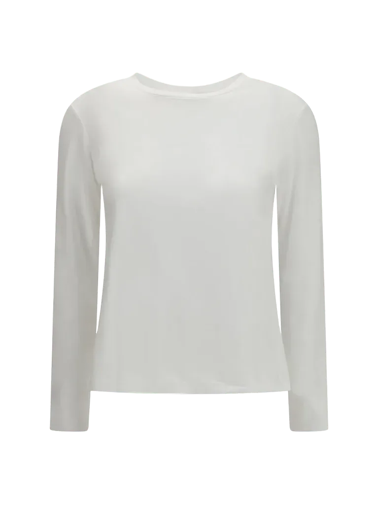 'S Maxmara Embroidered Logo T-Shirt — White