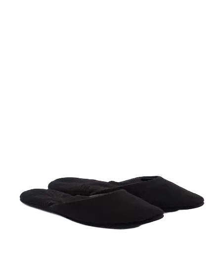 Wool and cashmere mules