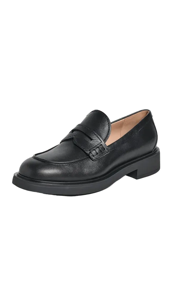 Gianvito Rossi Leather Loafers