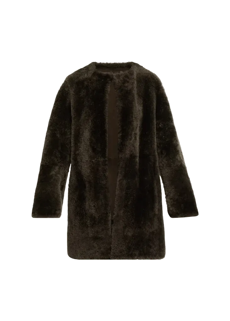 Reversible Shearling Coat