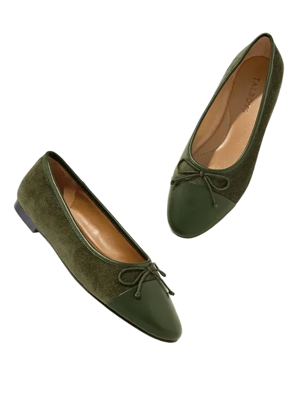Ansly Ballet Flats - Corduroy