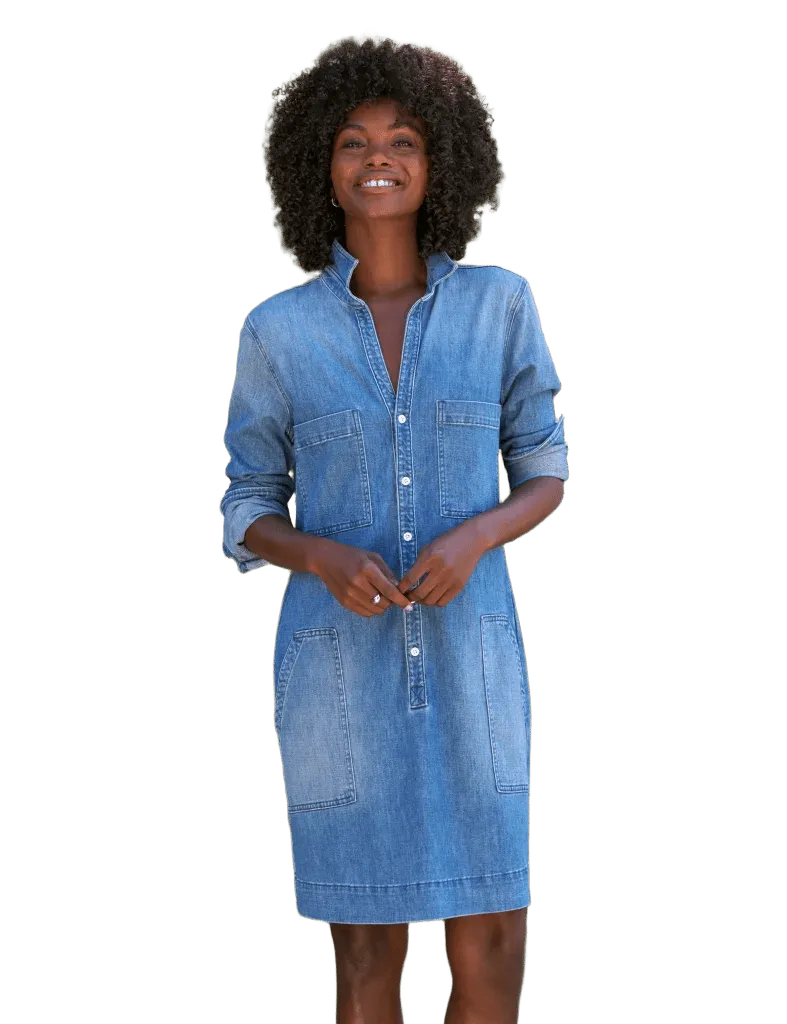 IRELAND DRESS 1968 Wash, Italian Dream Light Denim
