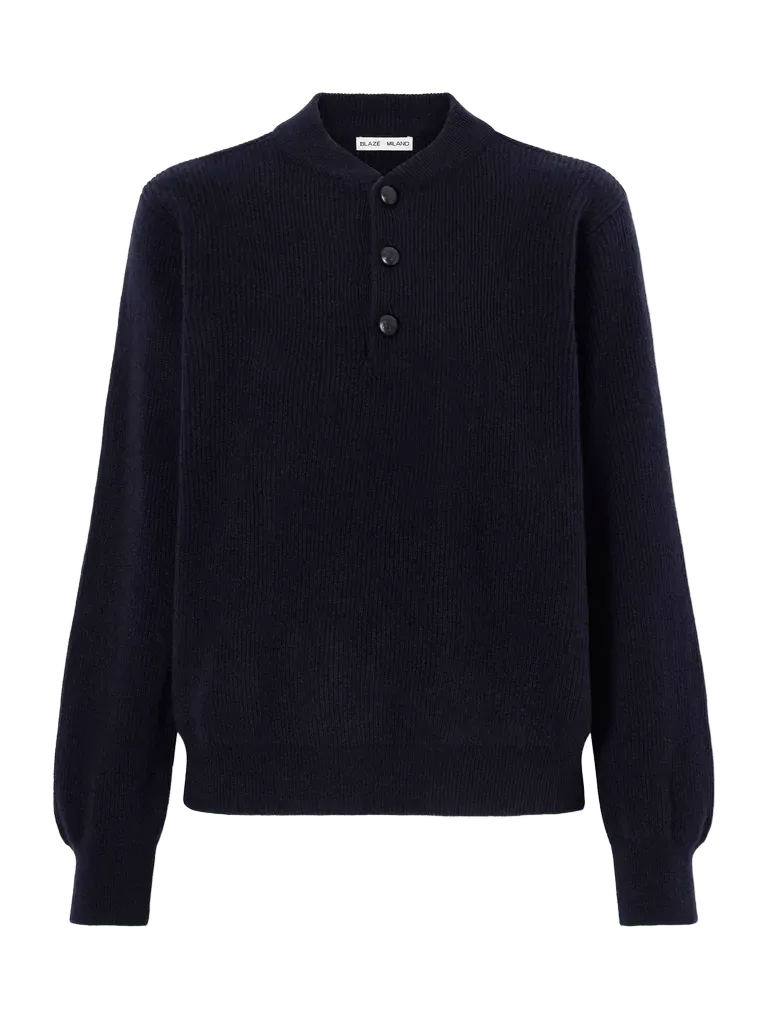 Highland Dorset ribbed-knit wool and cashmere-blend sweater