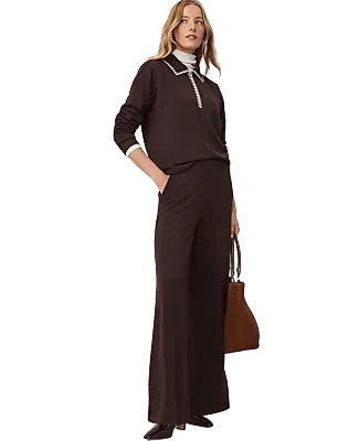 Weekend Easy Wide-Leg Pant in CloudPlush