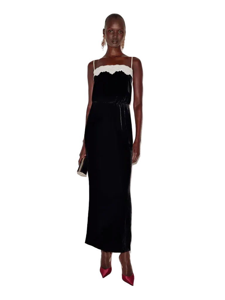 Kalinka Velvet Dress