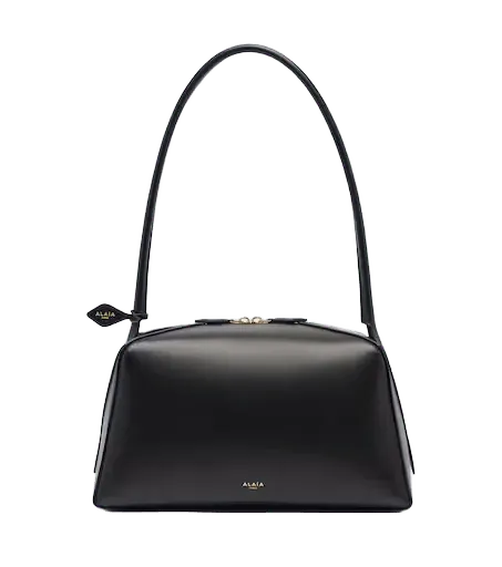 Le Bouledogue Medium leather shoulder bag