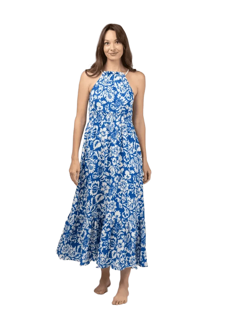 The Jenna Dress in Floral Gauze
