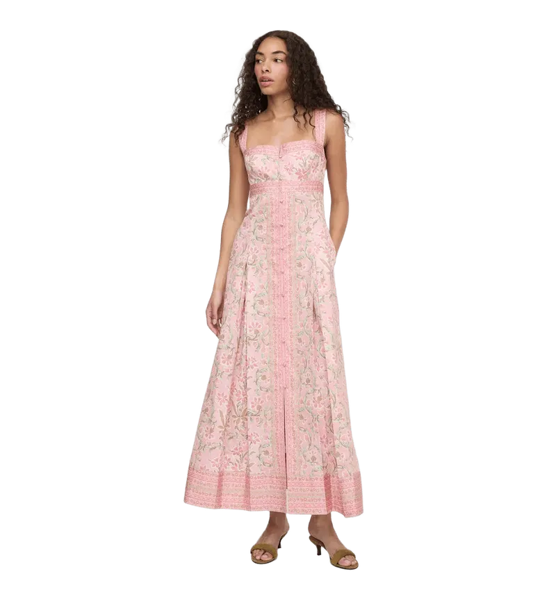The Hope Dress - Daffodil Brocade