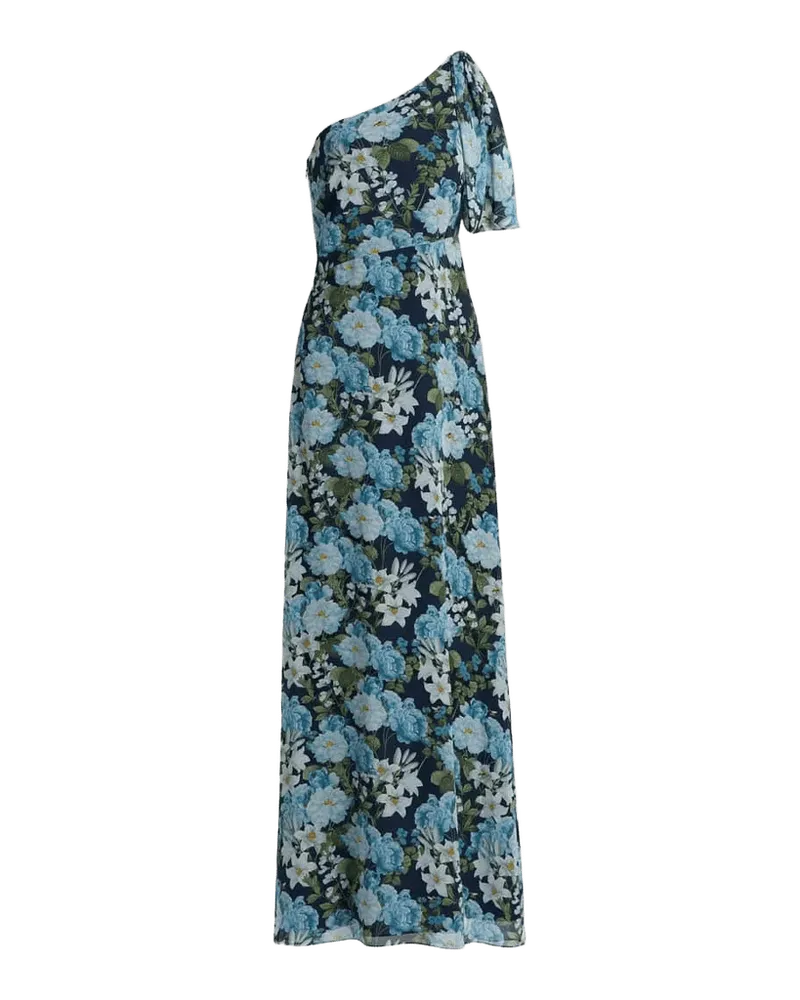 Chelsea Floral One-Shoulder Gown