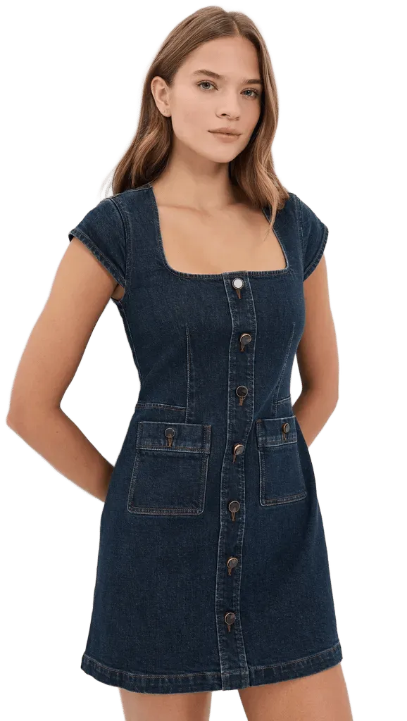Joanna Denim Mini Dress