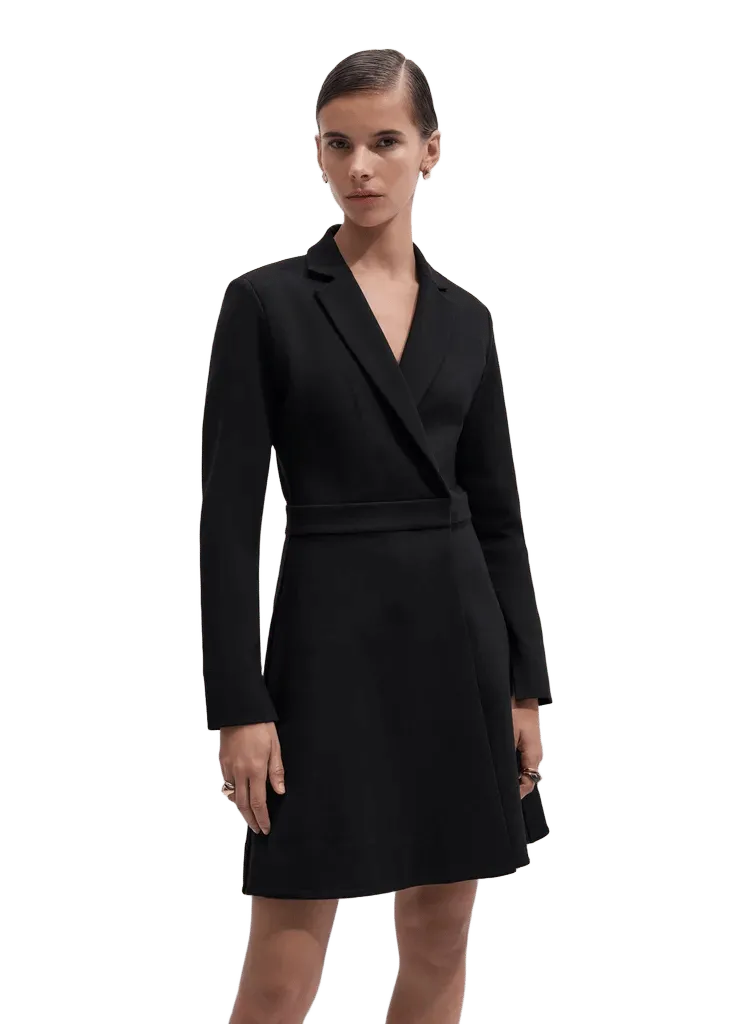 Fit + Flare Blazer Dress