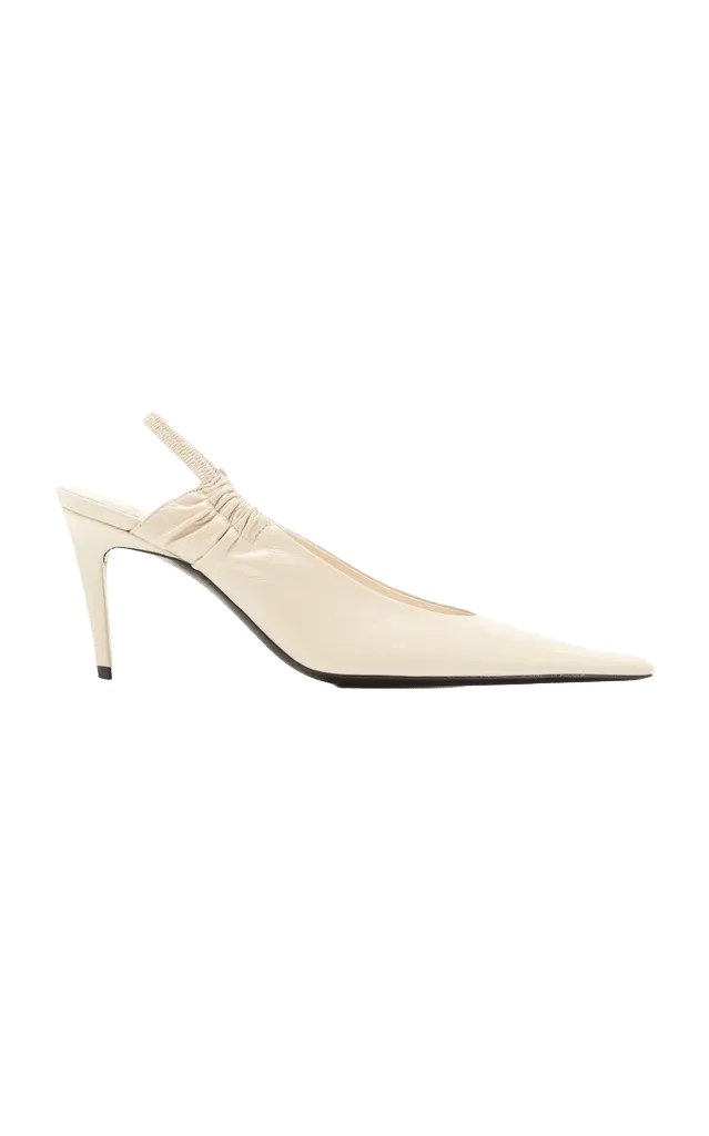 Anne-Marie Slingback Leather Pumps