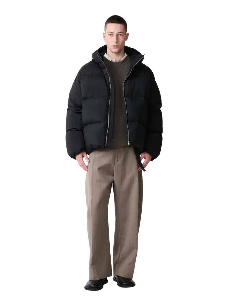 Fenne Puffer Jacket in Black